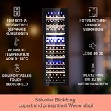 Klarstein Vinsider 89 Trio - vgradni hladilnik za vino (za 89 butelk, 3 hladilne cone) - | Shoptok.si