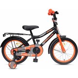 Enero Hurricane 16" otroško kolo črno-oranžno | Shoptok.si