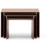 Kave Home Pomoćni stolići u setu 3 kom u dekoru oraha 40x60 cm Litto – | shoptok.hr