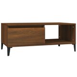  Stolić za kavu smeđi hrast 90x50x36 5 cm konstruirano drvo | shoptok.hr