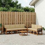  Set vanjskih sofa 7 kom. Prirodna | shoptok.hr