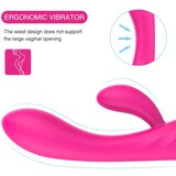 Sex HD Muses - punjivi, vodootporni grijaći vibrator (ružičasti) | shoptok.hr
