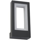 Searchlight Berlin Zunanja LED stenska/verandna svetilka temno siva, matiran difuzor IP44 4000K, (22100669) | Shoptok.si