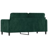  Dvosjed tamnozeleni 140 cm baršunasti | shoptok.hr