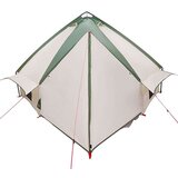  Teepee šator s krovom Zelena i bijela 490 x 410 x 210 cm | shoptok.hr