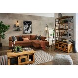 Hom`in KOTNA SEDEŽNA GARNITURA, šenilja barve konjaka | Shoptok.si