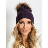 Wool Fashion Italia Cap-AT-CZ-173501.44-Dark Purple | Shoptok.si