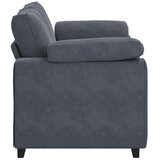  Dvosjed tamno sivi 160x77x82 cm baršun | shoptok.hr