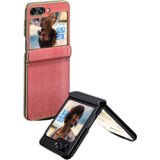  Basidaishi Maska za mobilni telefon Samsung Z Flip 6, Crvena Cene