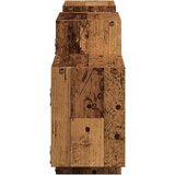  Zidna polica boja staro drvo 129x18x42 cm konstruirano drvo | shoptok.hr