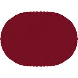  Tkanina za stol 5 kom. Ovalni Vinska crvena 130 x 180 cm | shoptok.hr