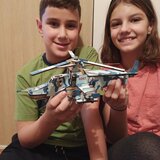  3d drvena slagalica - Helikopter - plava ajkula | ePonuda.com