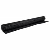 Balkonski zaslon crni 400 x 100 cm od poliratana | shoptok.hr