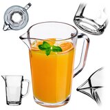 KADAX steklen vrč za vodo, limonado, sok in 1l karafa za vodo, pijačo, kompot, (5000351626) Cene