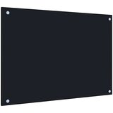  Kuhinjska zaštita od prskanja crna 70 x 50 cm kaljeno staklo | shoptok.hr