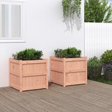 Maison Chic Vrtno cvetlično korito - Cvetlični Lonec 2 kosa trden les douglas, (21789872) | Shoptok.si