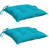  Jastuci za stolice 2 kom tirkizni 50x50x7 cm od tkanine Oxford | shoptok.hr