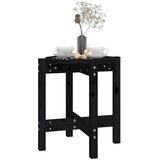  Stolić za kavu crni Ø 42,5x45 cm od masivne borovine | shoptok.hr