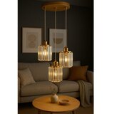 Luster na sajli BELLA 3xE27/40W/230V zlatna | Eponuda.com