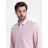 Ombre REGULAR cotton classic shirt - light pink | Eponuda.ba