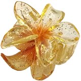 IZMAEL Sponka za lase Flower - Rumena Cene