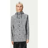 Rains Dežna jakna Jacket W3 12010 Siva Regular Fit