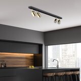  LED RGBW prigušiva spot svetiljka TOP 4xGU10/6,5W/230V 2700-6500K crna/zlatna | Eponuda.com