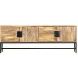 Furnova TV omarica 140x30x50 cm trden mangov les, (21923188) | Shoptok.si