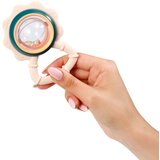 BabyOno Rattle With Teether 3m+ grizalo z ropotuljico Flower 1 kos | Shoptok.si
