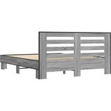  Okvir za krevet boja hrasta 150x200cm konstruirano drvo i metal | shoptok.hr