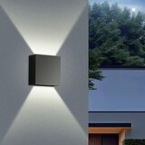  Brilagi - LED spoljna zidna svetiljka DOUBLERAY LED/4W/230V crna IP65 | Eponuda.com
