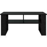  Stolić za kavu Crni hrast 96 x 54 x 44 cm Konstruirano drvo | shoptok.hr