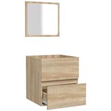  Kupaonski ormarić s ogledalom boja hrasta od konstruiranog drva - sonoma hrast 1 | shoptok.hr