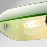  Brilagi - Stona lampa BANK OFFICE 1xE27/60W/230V sjajni hrom/zelena | Eponuda.com