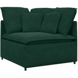  Modularna sofa s jastucima, baršunasta tamnozelena | shoptok.hr
