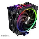 Akasa Soho H4 Plus Processor Air cooler 12 cm Black 1 pc(s) | shoptok.hr