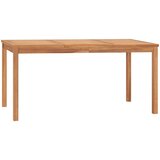  Vrtni blagovaonski stol 160 x 80 x 77 cm od masivne tikovine | shoptok.hr