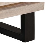  Komoda 2 kosa 60x34x75 cm trden mangov les | Shoptok.si
