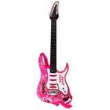  Dječja gitara sa pojačalom i mikrofonom Amp - roza | Shoptok.si