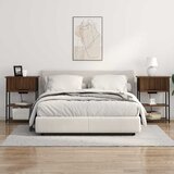  Noćni ormar Smeđi hrast 55 x 31 x 76 cm Konstruirano drvo | shoptok.hr