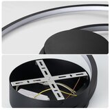 Brilagi - TWISTER LED stropno svetlo, prigušiva, LED/48W/230V, Ø 50 cm, crna + daljinski upravljač | Eponuda.com
