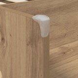  Kreveta za visoko spavanje djece 2 pcs Hrast artisan - Hrast artisan 100 x 200 cm | shoptok.hr