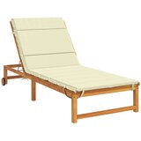  Jastučić za ležaljku GEMERT 100% poliester Krem 200 x 90 x 3 cm - Krem 200 x 90 x 3 cm Poliester | shoptok.hr