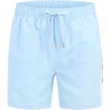 Ellesse Kratke kopalne hlače 'Devanno' mornarska / svetlo modra / bordo / bela