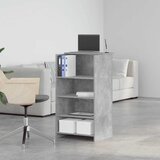  Recepcijski stol beton sivi 55x50x103,5 cm konstruirano drvo | shoptok.hr
