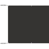  Okomita tenda antracit 180 x 1200 cm od tkanine Oxford | shoptok.hr