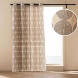 Douceur d intérieur Črna/bež zavesa 140x240 cm Ondine – | Shoptok.si