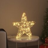  3D Zvijezda Topla bijela 55 x 52.5 x 9 cm Ratan | Eponuda.com