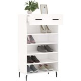 Ormarić za cipele bijeli 60 x 35 x 105 cm od konstruiranog drva | shoptok.hr