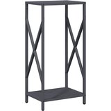  Stalak za drva antracit 34x25x70 cm Hladno valjani čelik | shoptok.hr